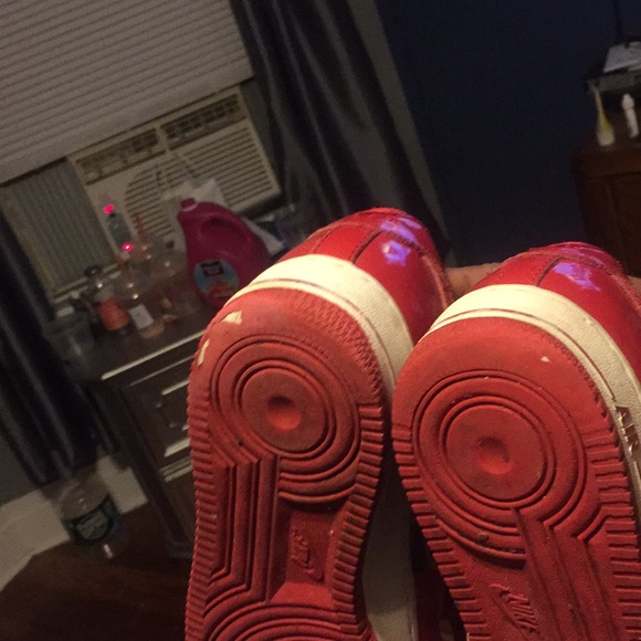 Low Nike Air Force one’s used w/no soles - Picture 2 of 5